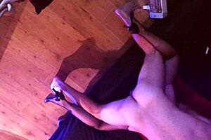 Hot mature woman takes dick in her ass after being spanked
