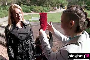 Kate Leads Mature Pony Roleplay Fans in Wild Outdoor Fetish Play.