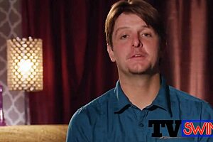 Striptease and clothes ripped: Hot brunette in season 5 episode 5