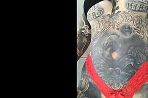 check out melody radford's hot tattooed dance