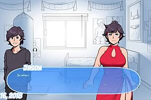 Slutty Puppy Milf from USA Teases Big Tits in Snow