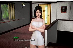 Mature beauty in horror cosplay
