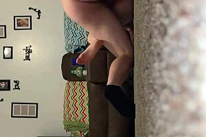 sexy blonde gets hardcore blowjob and fucking