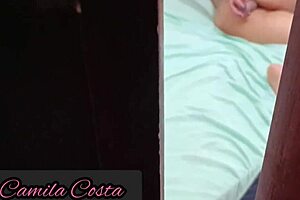 caught blonde with dildo, then filled her ass with cock