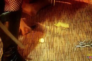 busty pirate chicks have rough group sex on the floor