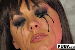 Jezebelle Bond enjoys a nude solo session in the bathtub