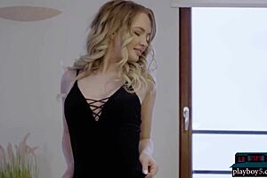 Breast and curvaceous model, Sophie Gem a mature model for Playboy