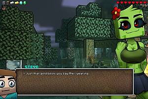 Witch Got Cake in Hornycraft Action