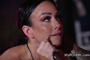 wet milf in pool craves big black cock