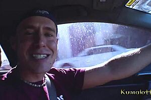 kumalott - milf miako gets white cock facial