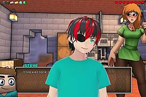 Witch Got Cake in Hornycraft Action