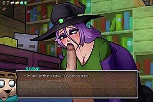 Witch Got Cake in Hornycraft Action