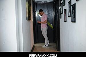 Stepmom Kourtney Kai is horny, craving dick, and fucks her stepson in taboo sex