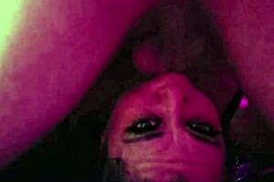 Pretty milf with big natural tits sweeps out pipes with blowjob