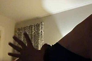 danielle roy and cody roy fuckin watch as danielle roy rides the shit out of his dick in fishnet lingerie