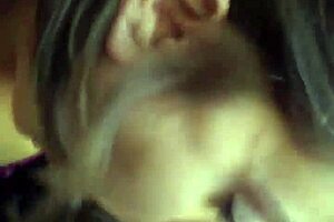 Horny Milf Deepthroats Massive Black Cock Sucking