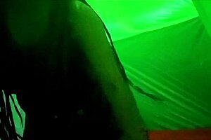 Stepmother's sensual touching in video