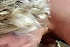 hates my title... but this milf blows and swallows cum like a pro