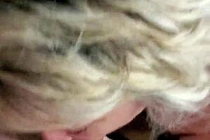 hates my title... but this milf blows and swallows cum like a pro