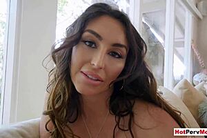 busty milf stepmom gets special pussy attention 😈