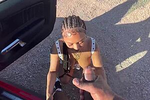 Porsha Carrera loves outdoor anal.