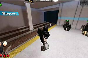 Whoreblox Game Gangbang Moment 1