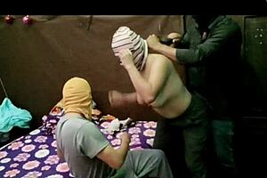 Intense homemade trio curse strikes as girlfriend invites friend for drinks leading to hardcore fucking with big tits and ass