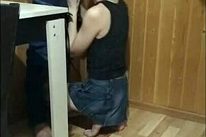 Outdoor MILF blowjob experience