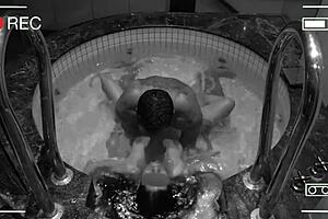 Cheating Wife Caught on Camera in Hotel Jacuzzi with Deep Action!