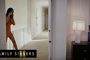 Busty Pawg Stepmom Rides Stepsons Cock