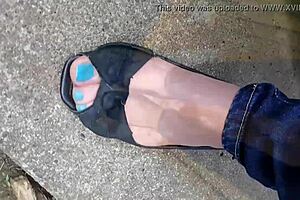 European milf gets intense assfucking on webcam.