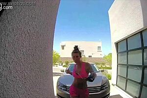 felicity feline's slutty moments dancing on webcam with tattoos