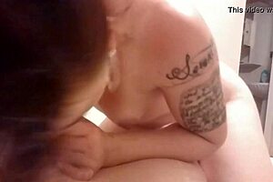 horny amateur slut rides and sucks cock in homemade sex scene