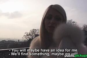 chloe lacourt picked up for public fun