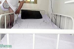 Security Cameras Catch Doctor Fucking Nurse's Ass In Hospital