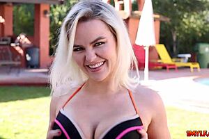 MyLF: Victorian hottie Vic, 40-year-old blonde, shares hot sex with Donnie Rock