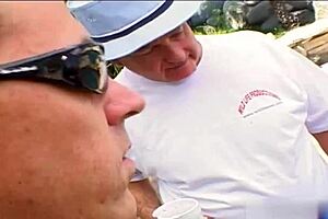 big boobed hottie enjoys pussyfucking.