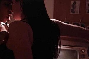 Angela White and Jenna Fxxx going to the office to have sex when she has a juicy breast massage plus fingering