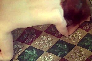 Redhot redhead performs in a homemade show