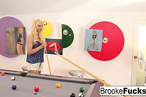 Brooke plays with balls