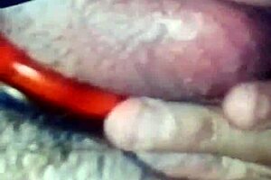 My hot step mom sucking and stroking my big cock