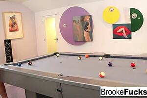 MILF Brooke enjoys van playthings