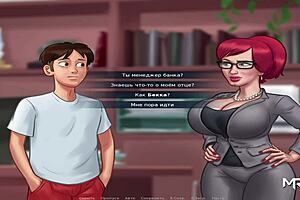 Redhead pussy in Summertime Saga?