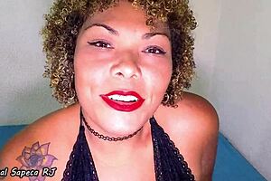 Guided handjob cumming liters with redhead brunette milf Grazy Sapeca