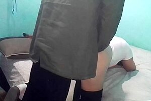 Emo couple enjoys doggy style sex