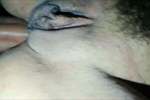 Mature wife gets big ass pumped in doggystyle creampie.