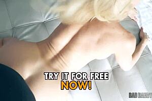 Alexis swallows on a cumshot after a good screw