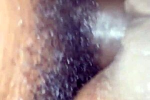 Imagine a milf squirting from wet pussy and anal with big black cock