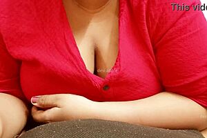 Asian Milf Playing With Boobs