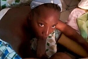 Two min white cock lover drilling an oiled black cutie in missionary position and with deep throat oral skills before playing with her pretty lingerie – mastermeat1